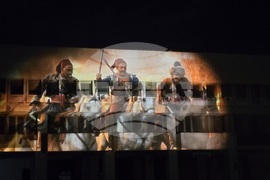 Видин - национален празник - 3D-мапинг - светлинно шоу