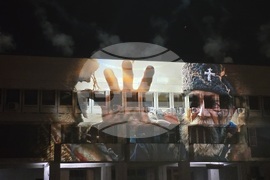 Видин - национален празник - 3D-мапинг - светлинно шоу