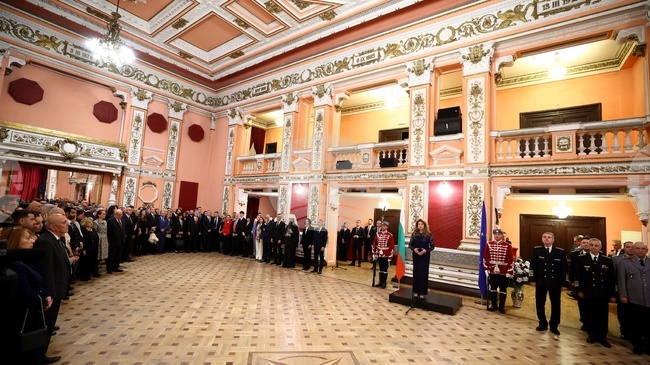 President Iotova Calls for Return to Diplomacy, Human Rights and Peace