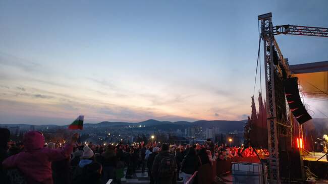 Община Стара Загора: Грандиозно светлинно шоу превърна 3 март в незабравим празник