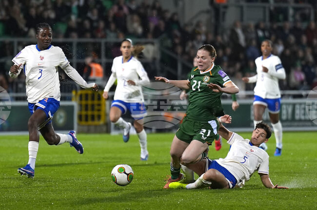 Britain Soccer Women's World Cup Qualifier