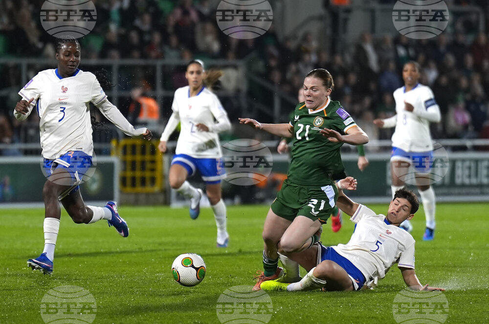 Britain Soccer Women's World Cup Qualifier