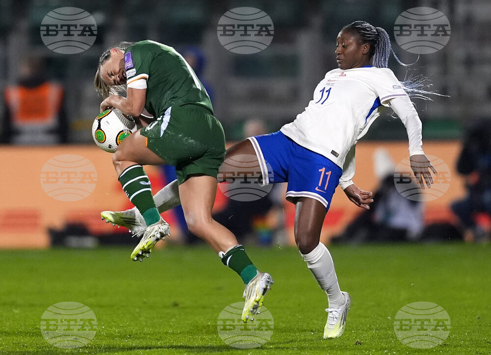 Britain Soccer Women's World Cup Qualifier