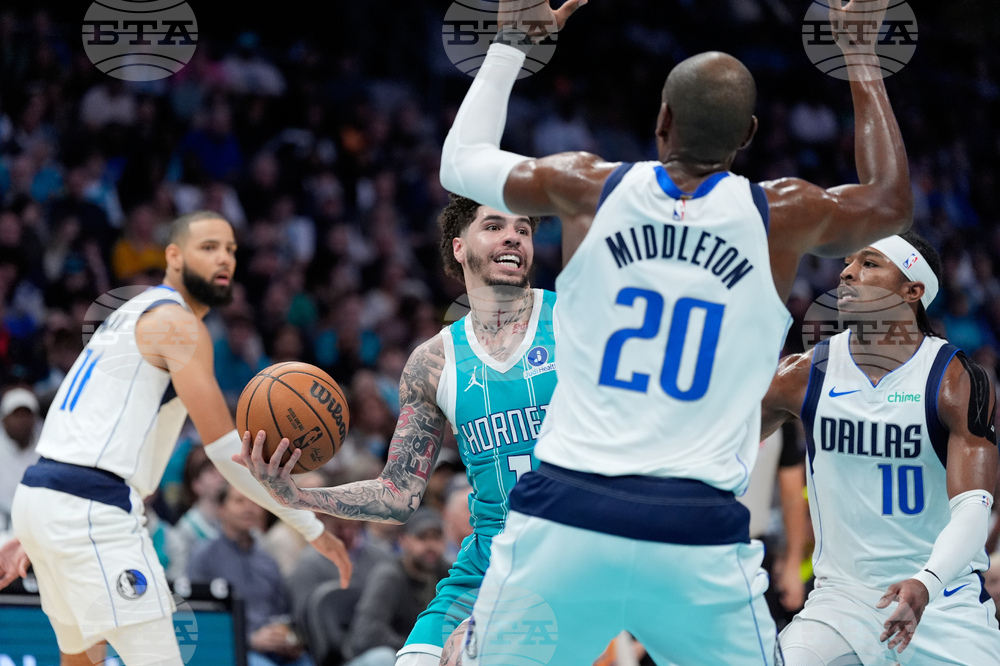 Mavericks Hornets Basketball