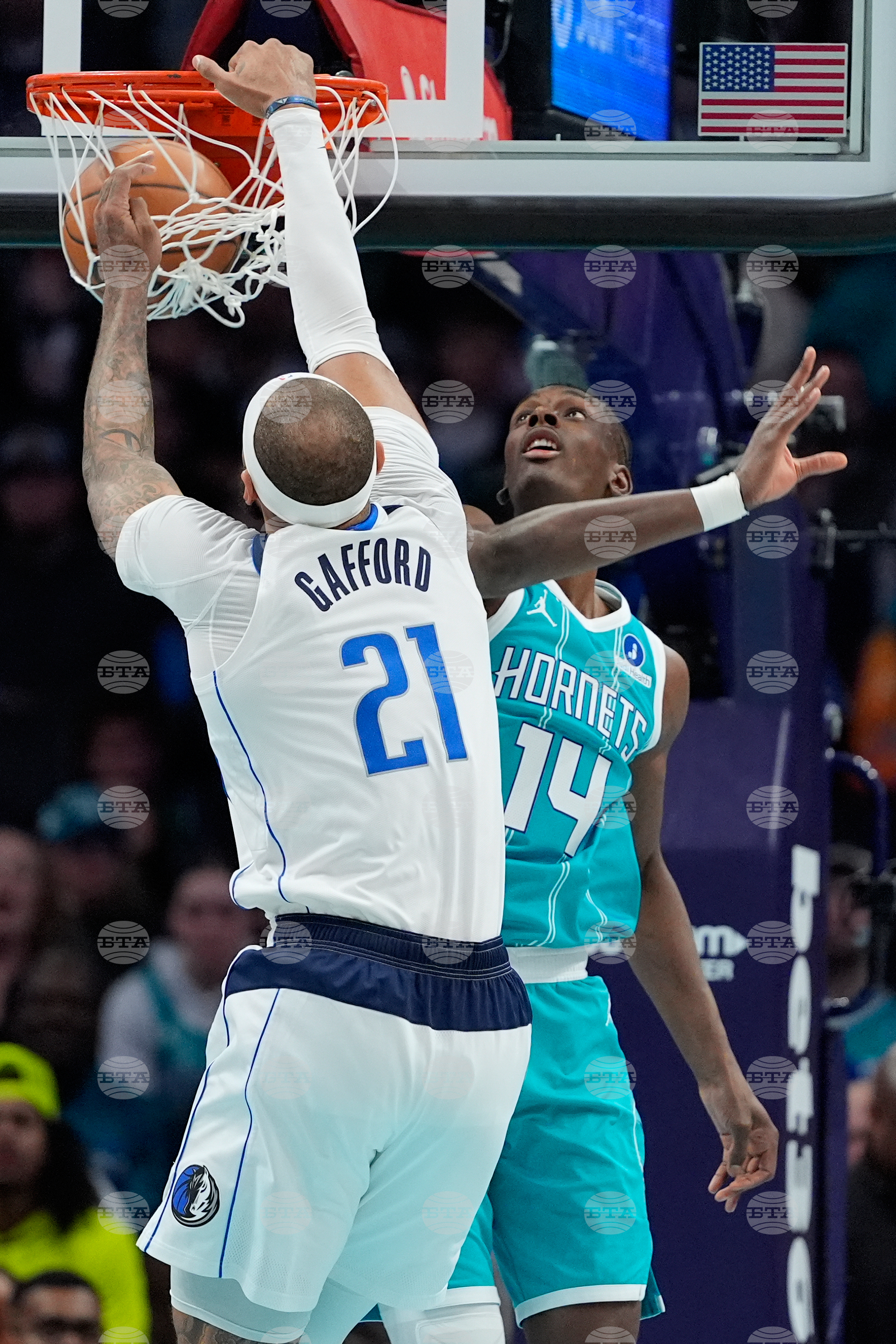 Mavericks Hornets Basketball