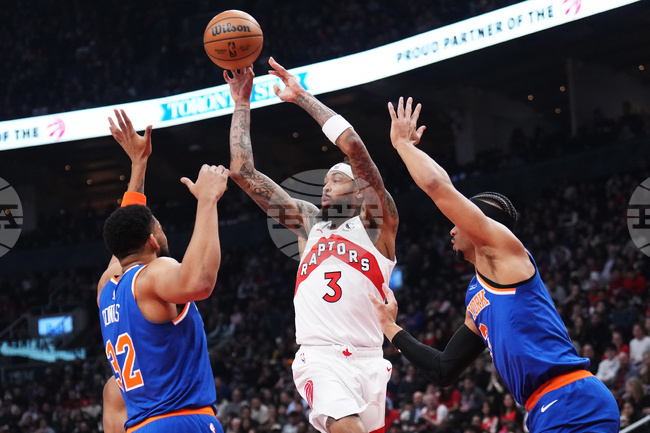 KnicksRaptors Basketball