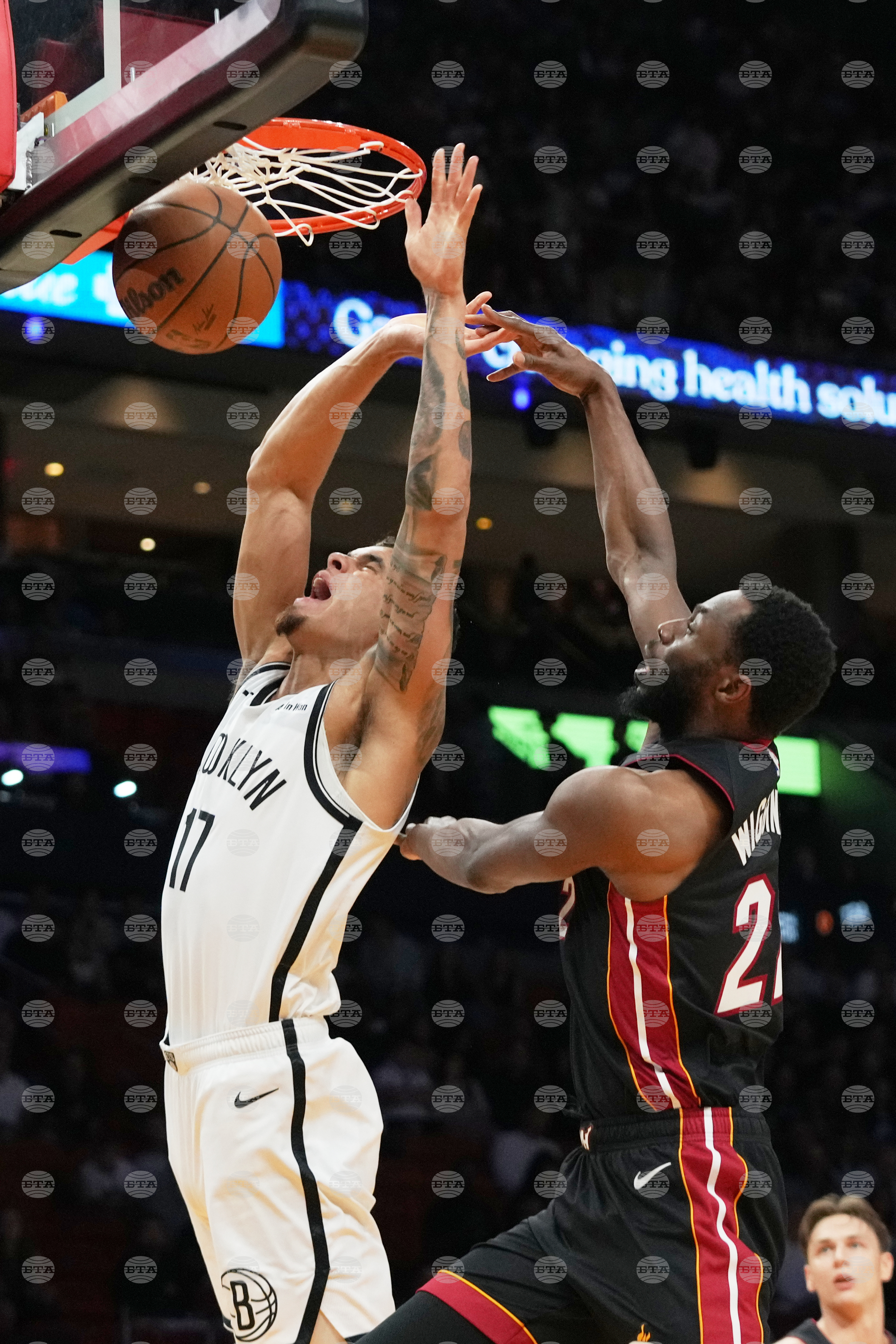 Nets Heat Basketball