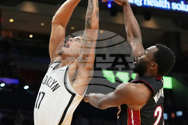 Nets Heat Basketball