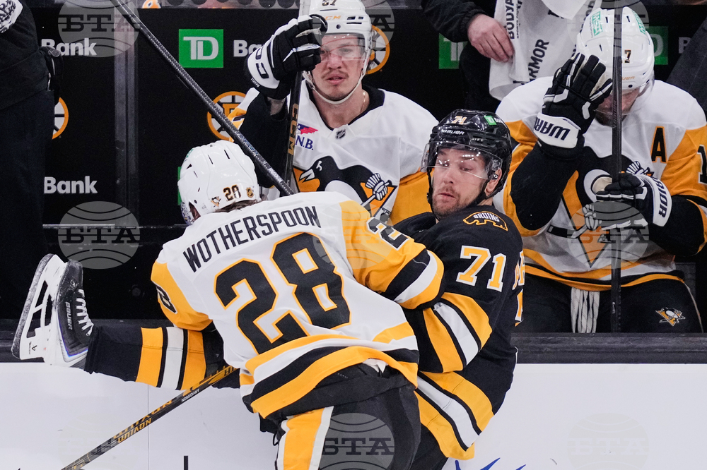 Penguins Bruins Hockey