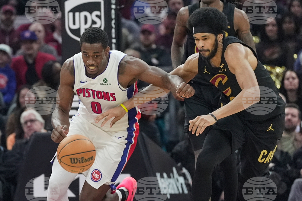 Pistons Cavaliers Basketball