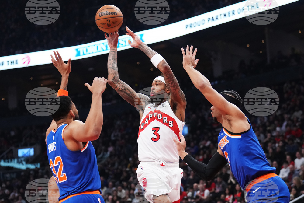 Knicks Raptors Basketball