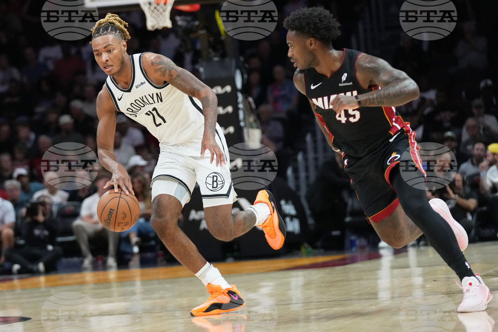 Nets Heat Basketball