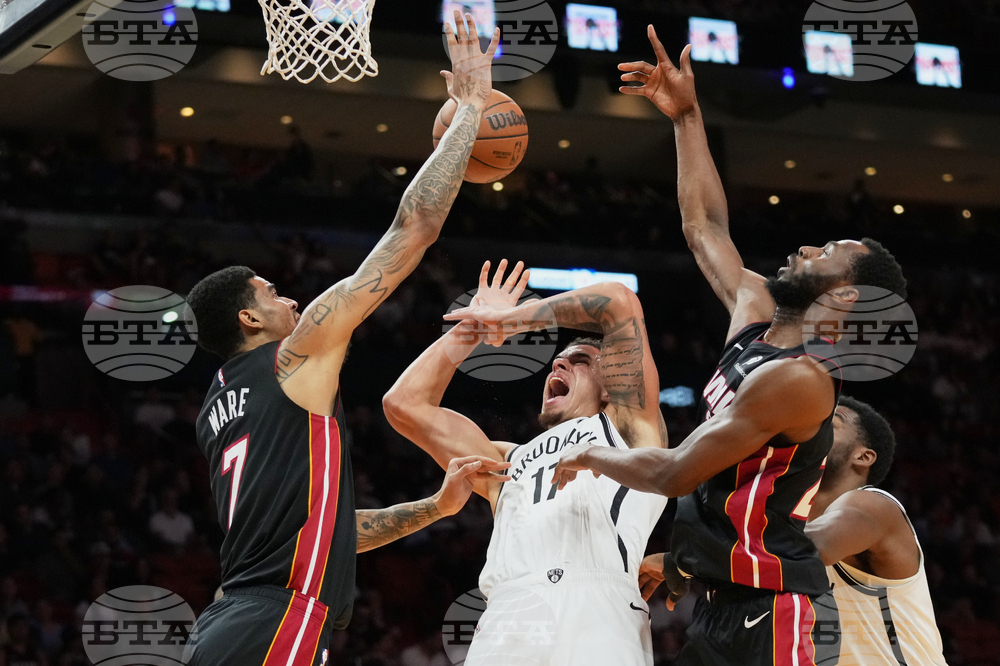 Nets Heat Basketball