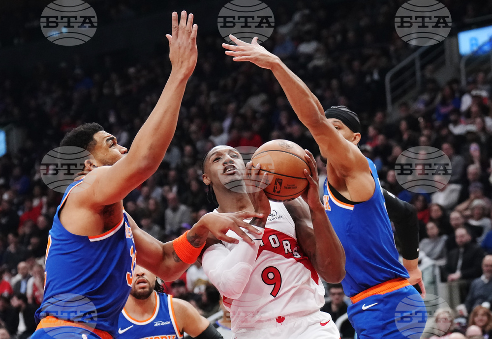 Knicks Raptors Basketball