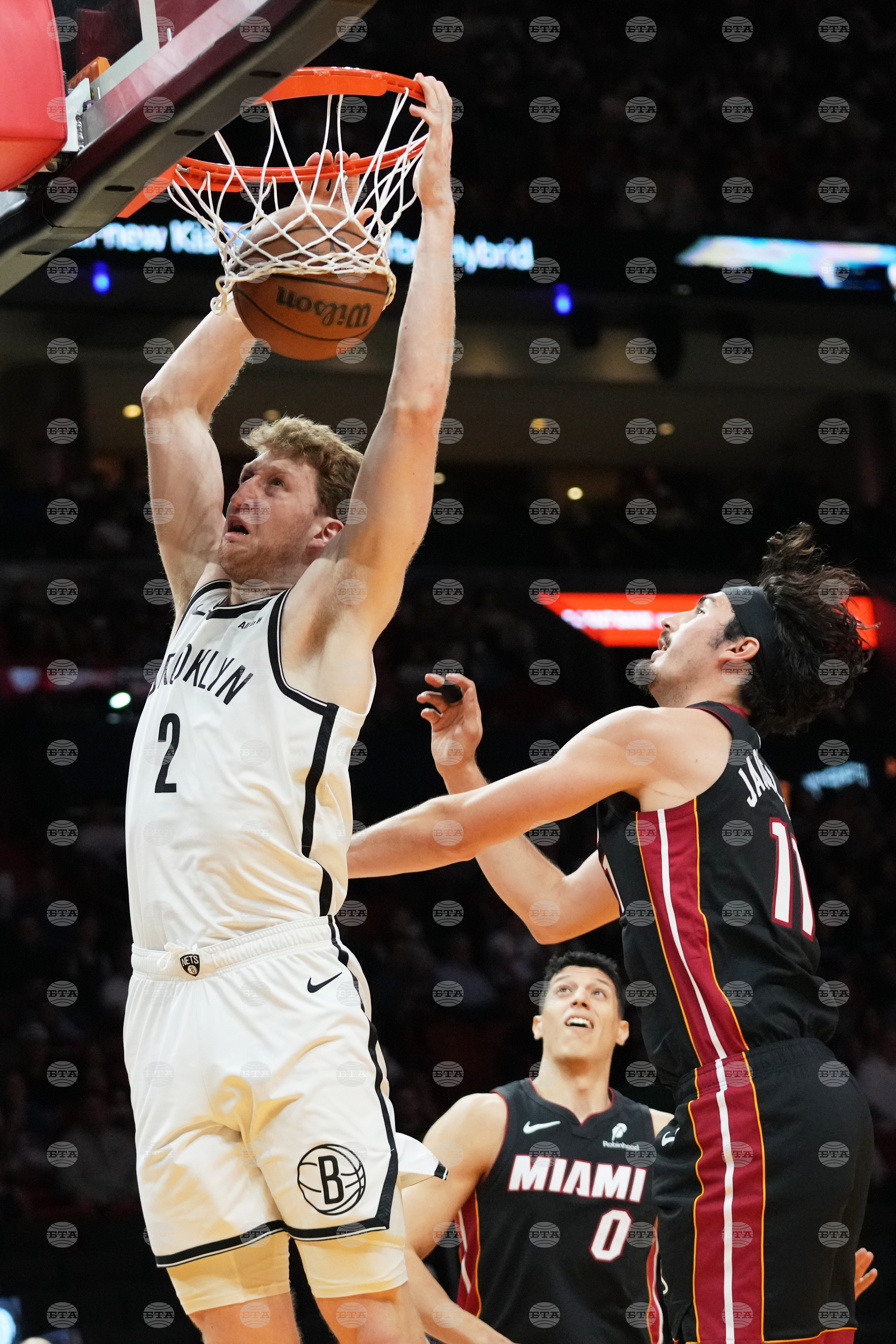 Nets Heat Basketball