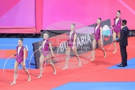 Художествена гимнастика - Световна купа - ансамбъл България 