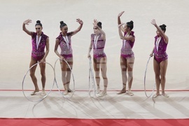 Художествена гимнастика - Световна купа - ансамбъл България 