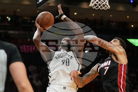 Nets Heat Basketball