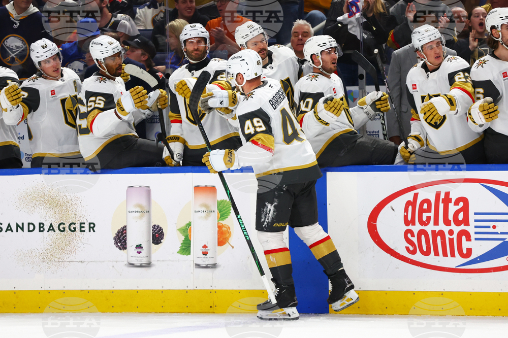 Golden Knights Sabres Hockey