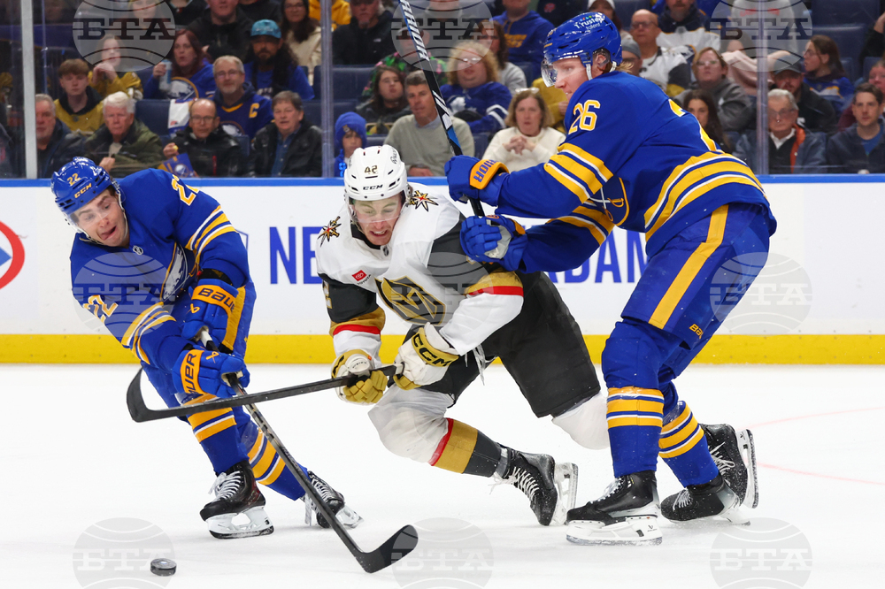 Golden Knights Sabres Hockey