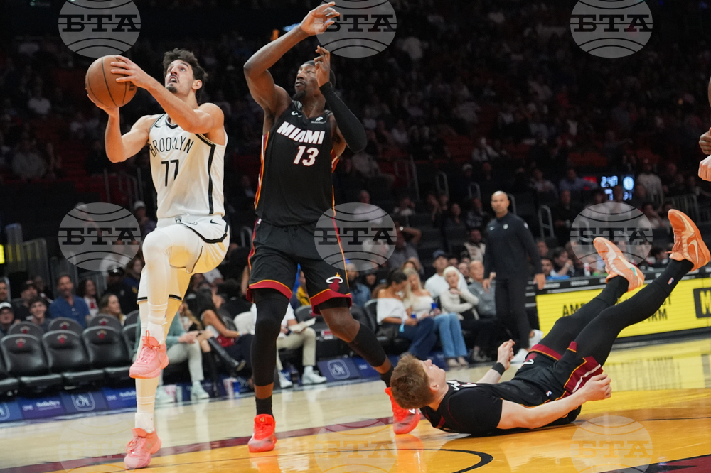 Nets Heat Basketball