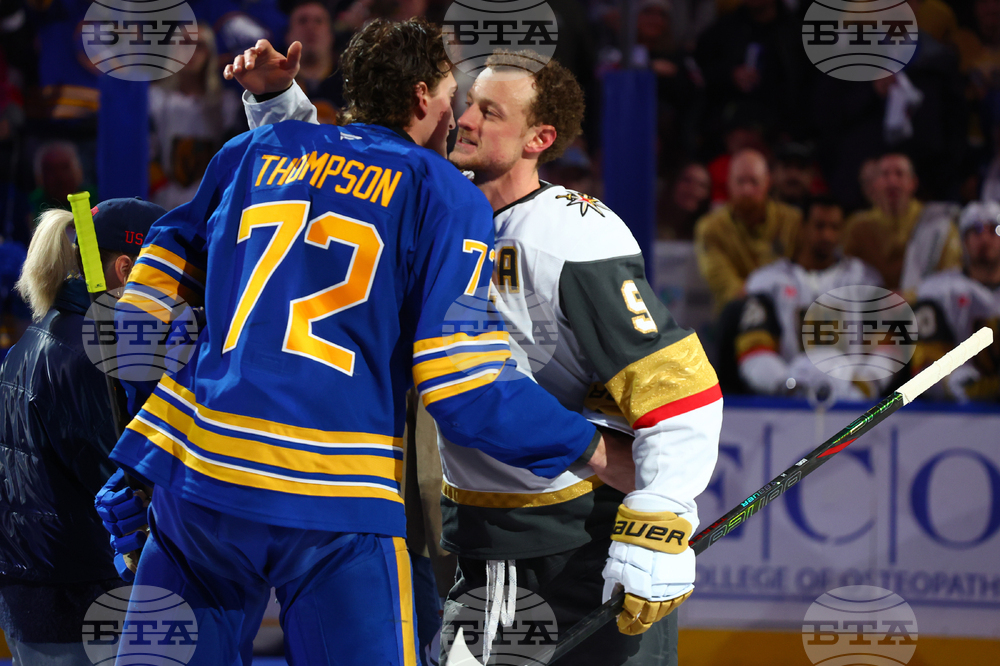 Golden Knights Sabres Hockey