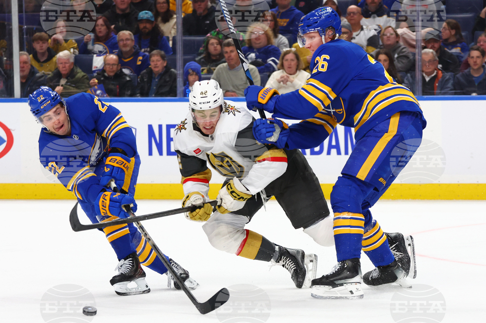 Golden Knights Sabres Hockey