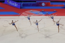 Художествена гимнастика - Световна купа - ансамбъл Израел