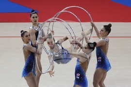 Художествена гимнастика - Световна купа - ансамбъл Израел