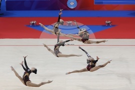 Художествена гимнастика - Световна купа - ансамбъл Япония 