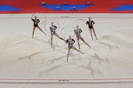 Художествена гимнастика - Световна купа - ансамбъл Япония 