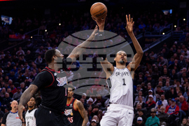 Spurs 76ers Basketball