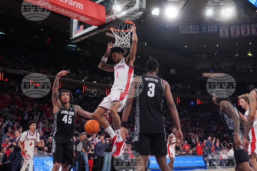 Georgetown St Johns Basketball