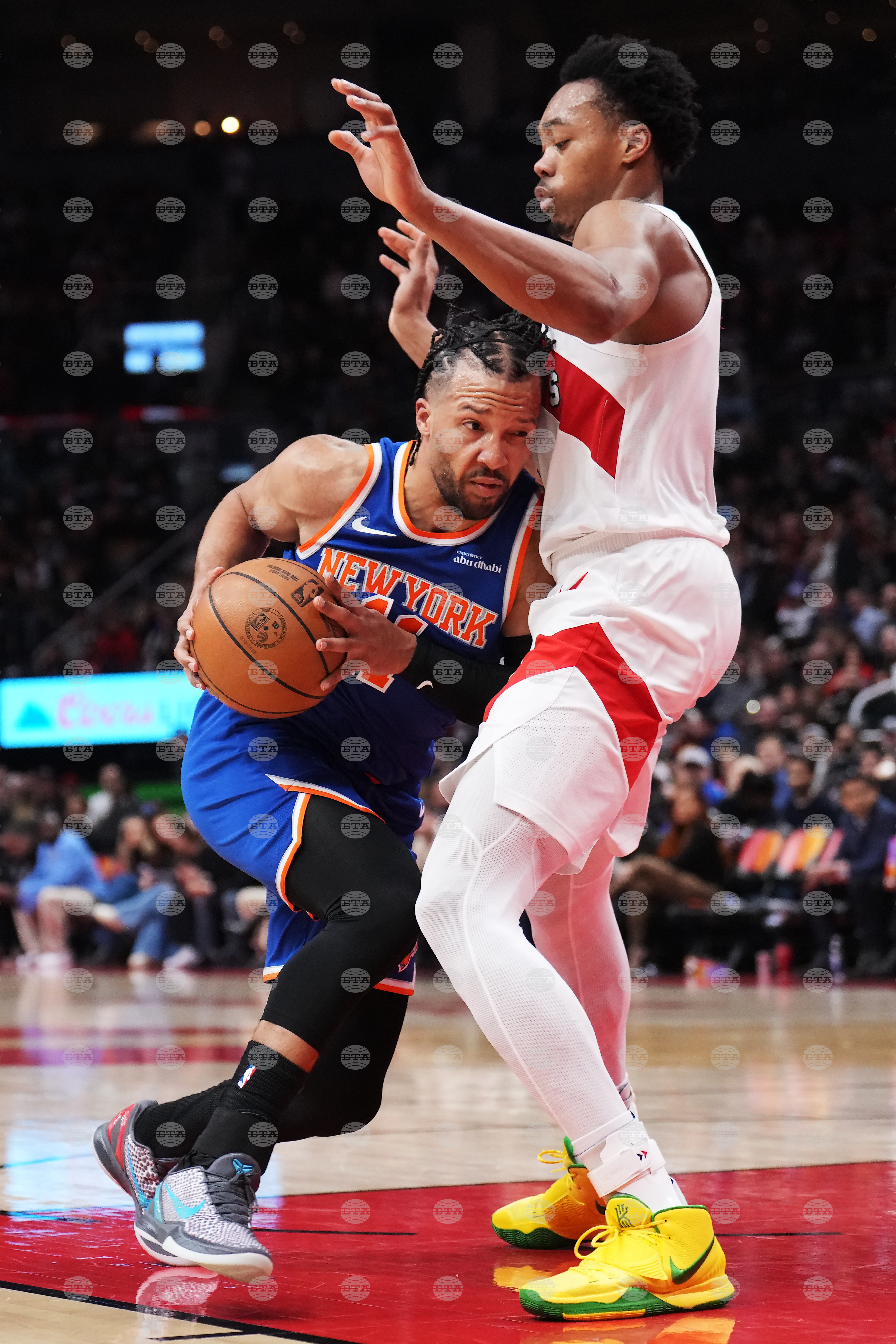 Knicks Raptors Basketball