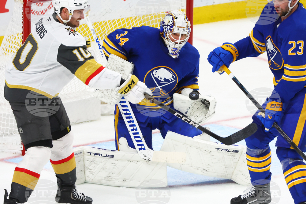 Golden Knights Sabres Hockey