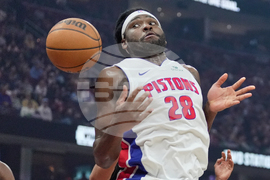 APTOPIX Pistons Cavaliers Basketball