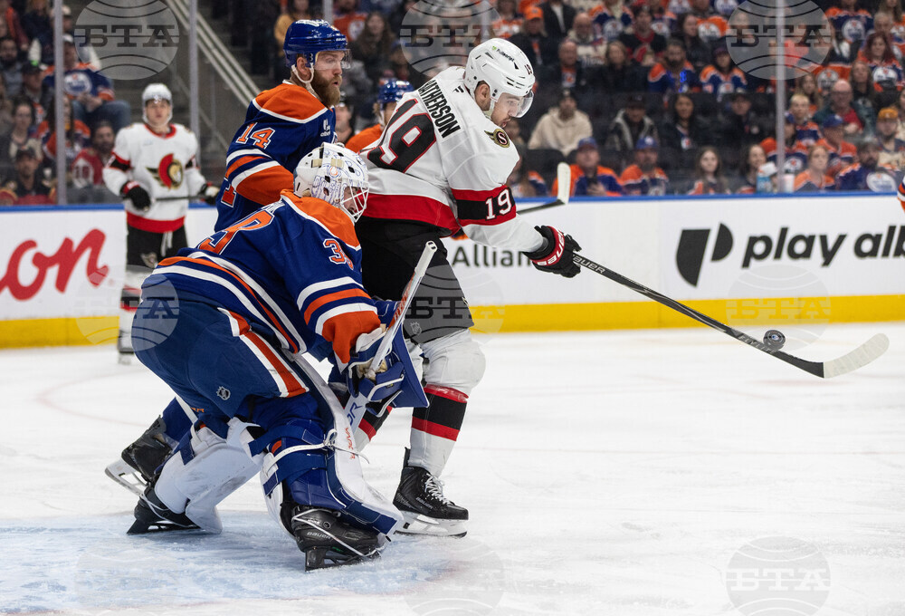 Senators Oilers Hockey