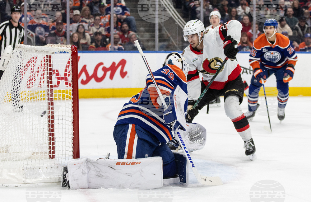 Senators Oilers Hockey