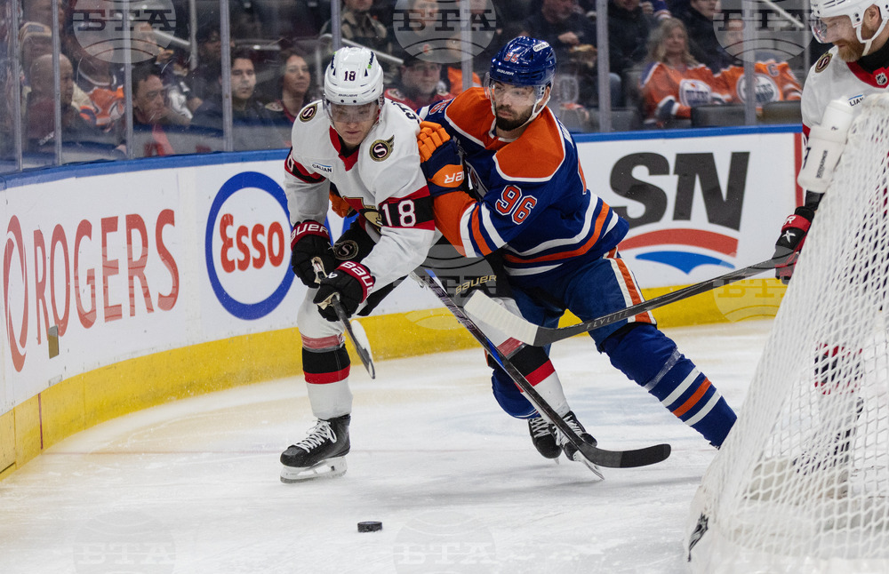 Senators Oilers Hockey
