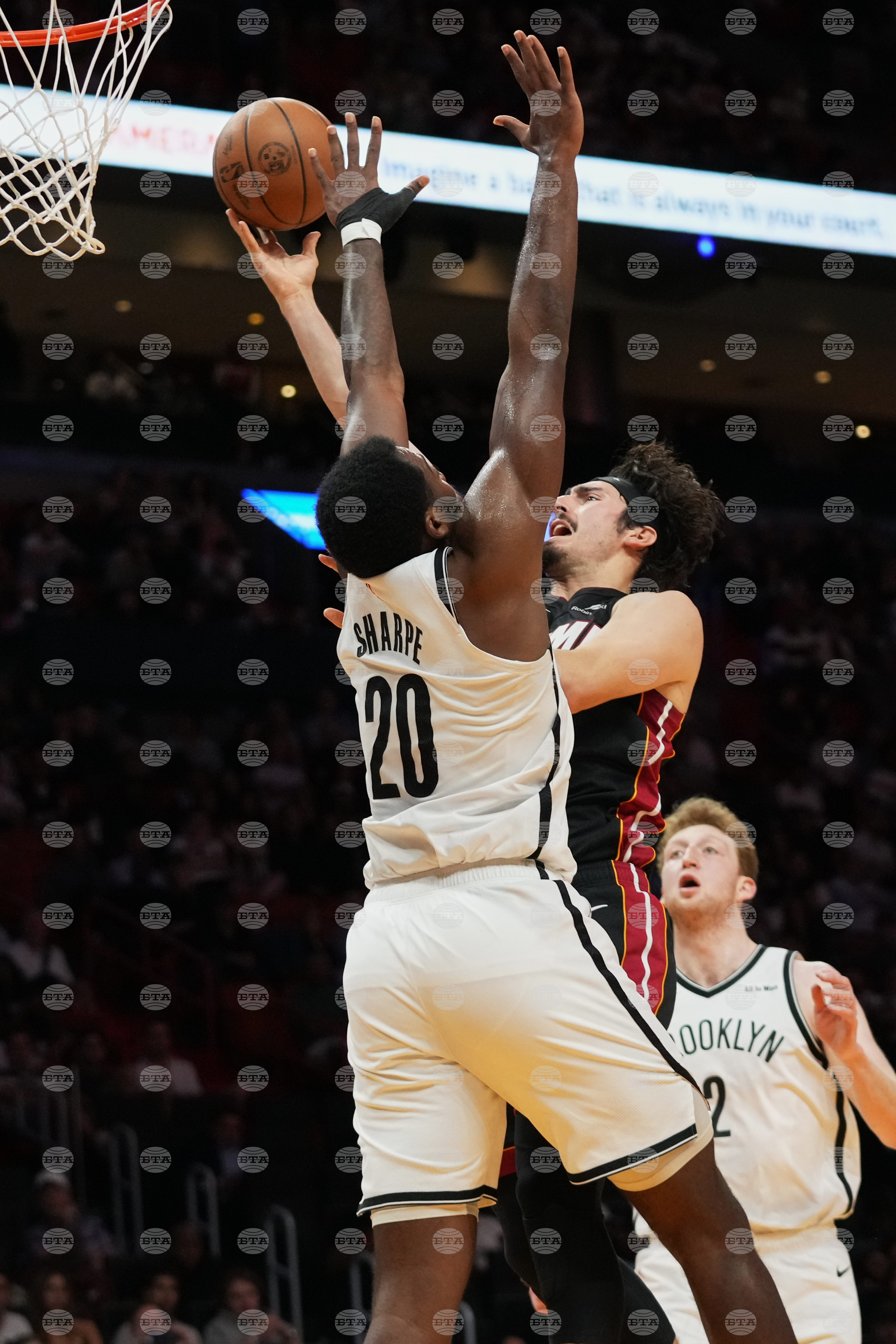 Nets Heat Basketball