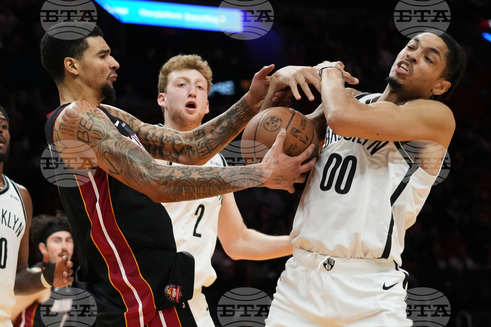 Nets Heat Basketball