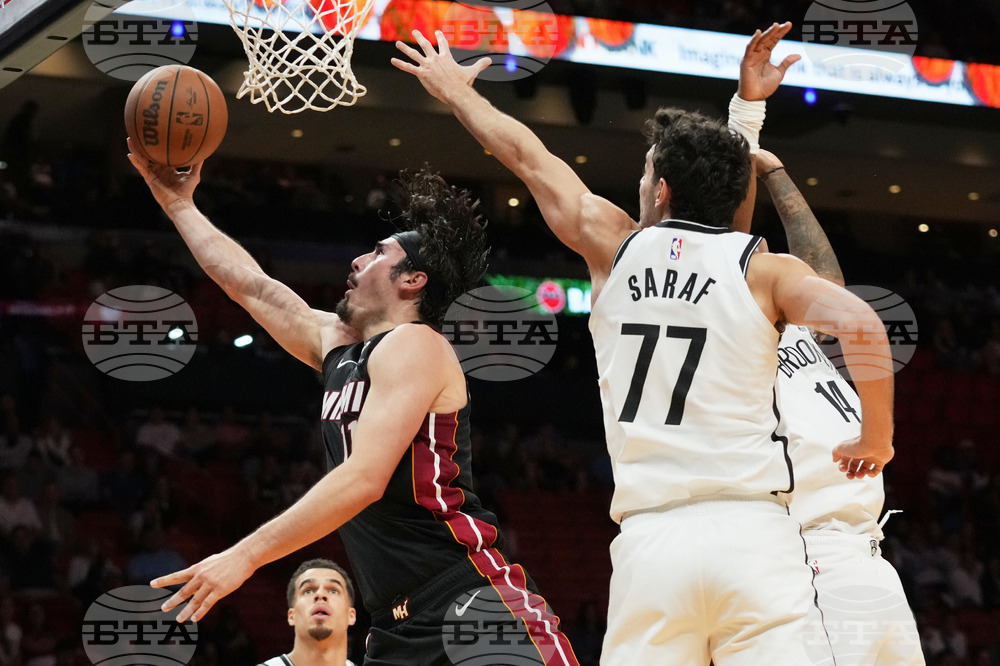 Nets Heat Basketball