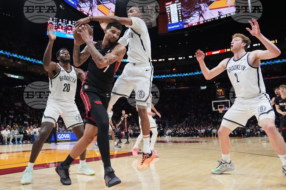 Nets Heat Basketball