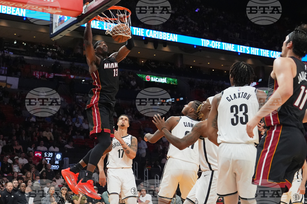 Nets Heat Basketball