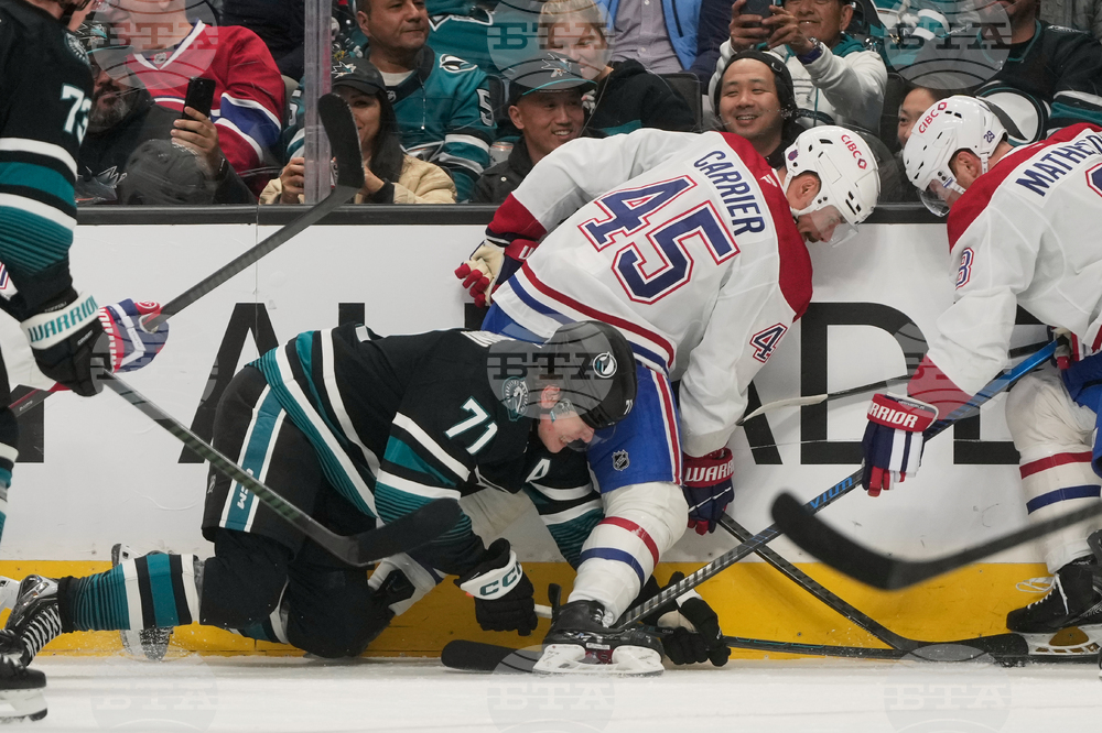 Canadiens Sharks Hockey