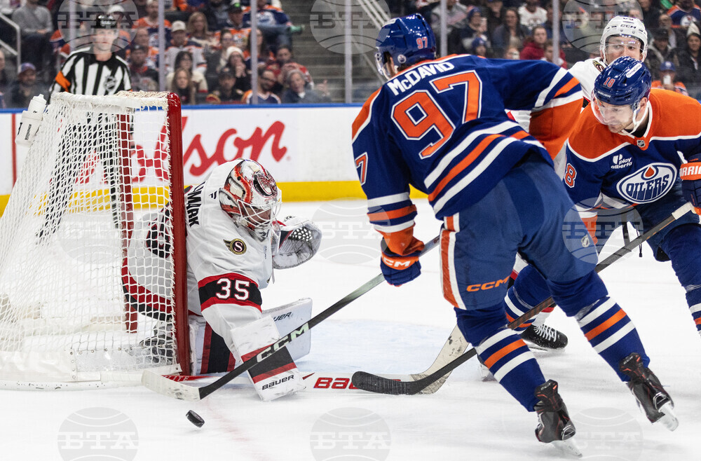 Senators Oilers Hockey