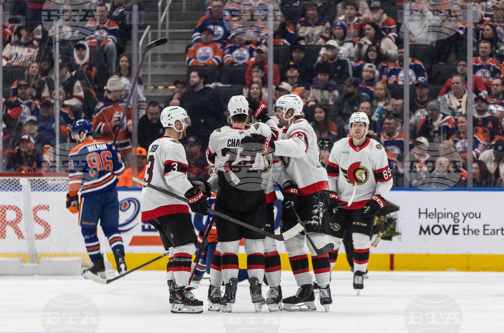 Senators Oilers Hockey