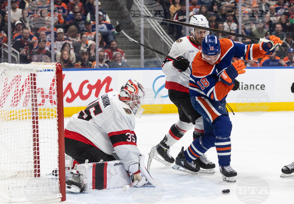 Senators Oilers Hockey