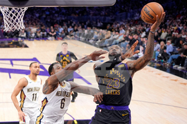 Pelicans Lakers Basketball