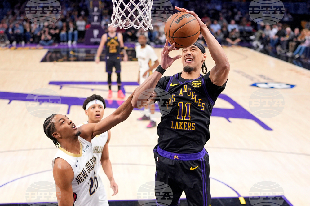 Pelicans Lakers Basketball